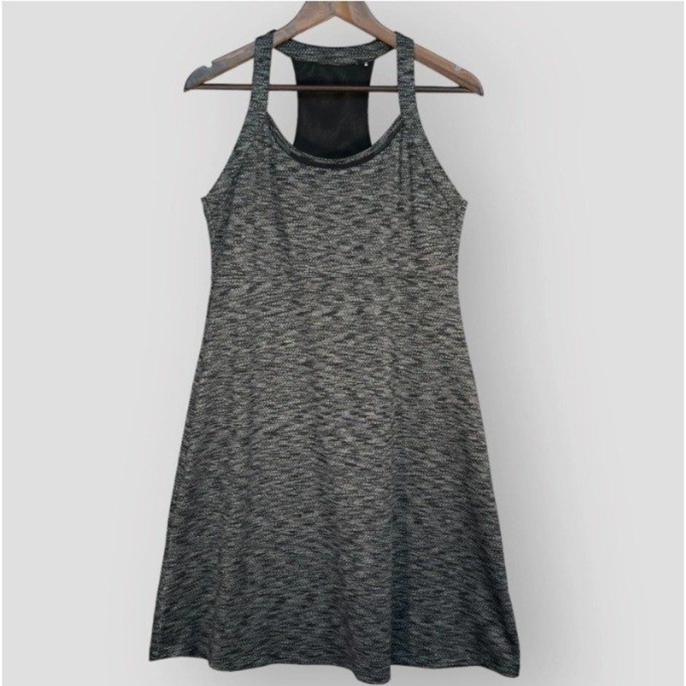 MPG Mondetta Performance Gear Womens Gray Active Tennis Dress Shelf Bra Large